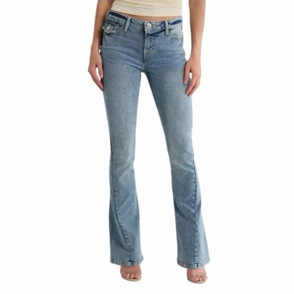 JOEY MID RISE FLARE JEAN SN Flap - size 29 New with tags - Picture 2 of 7